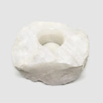 Waxinelichthouder bergkristal