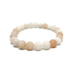 8mm armband Roze Aventurijn